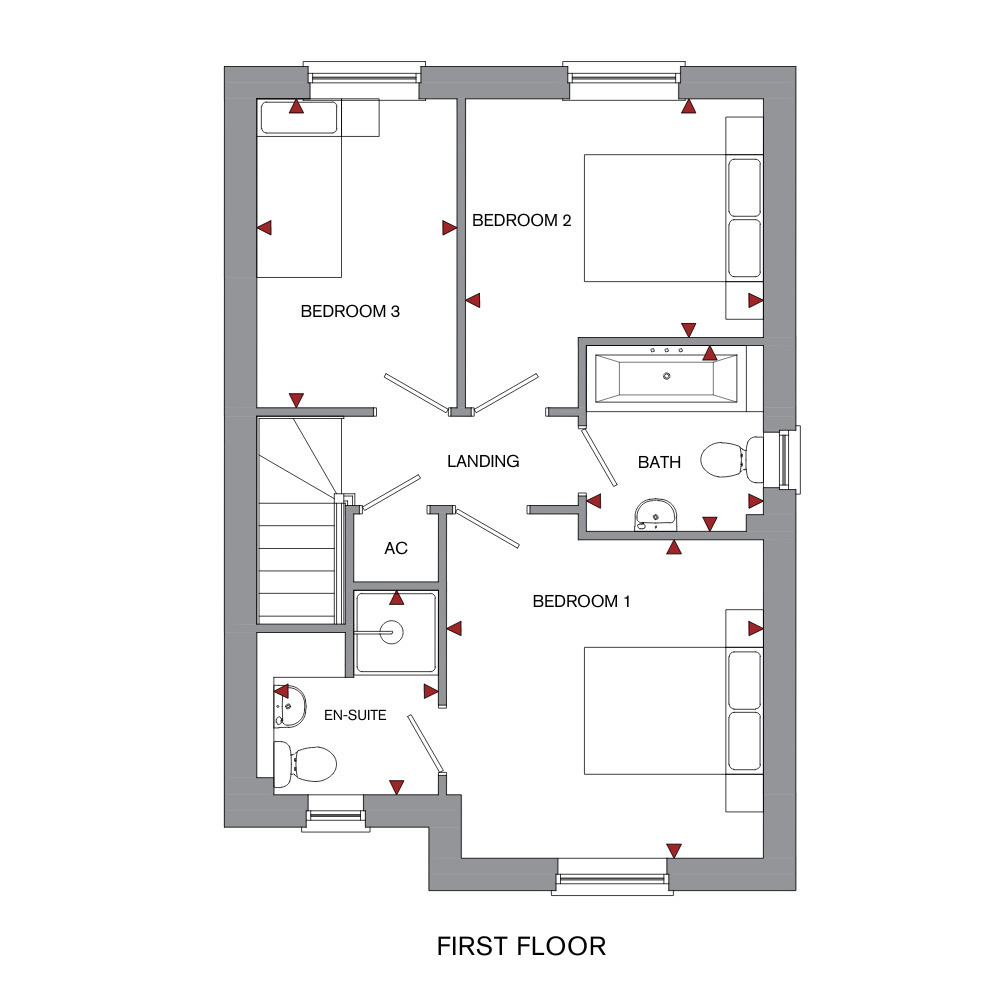 First Floor Floorplan