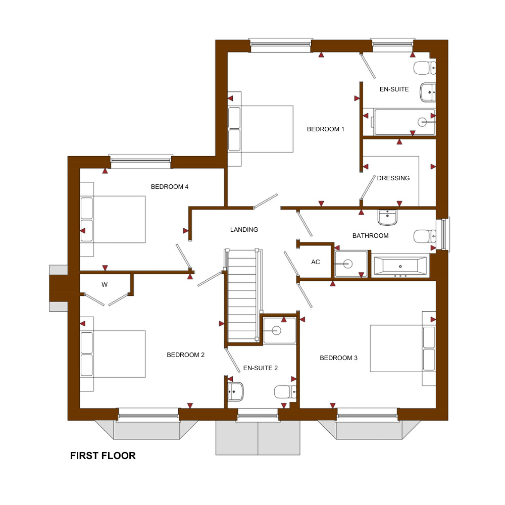 First Floor Floorplan
