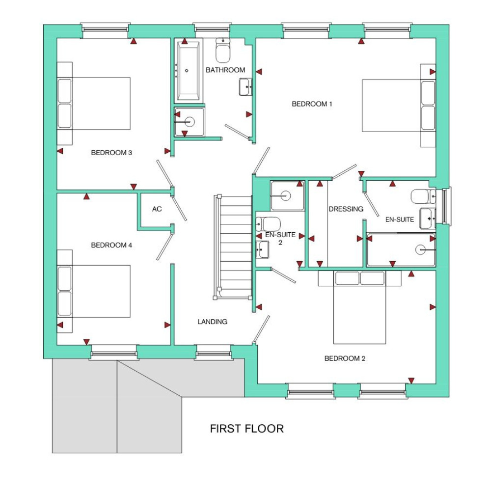 First Floor Floorplan