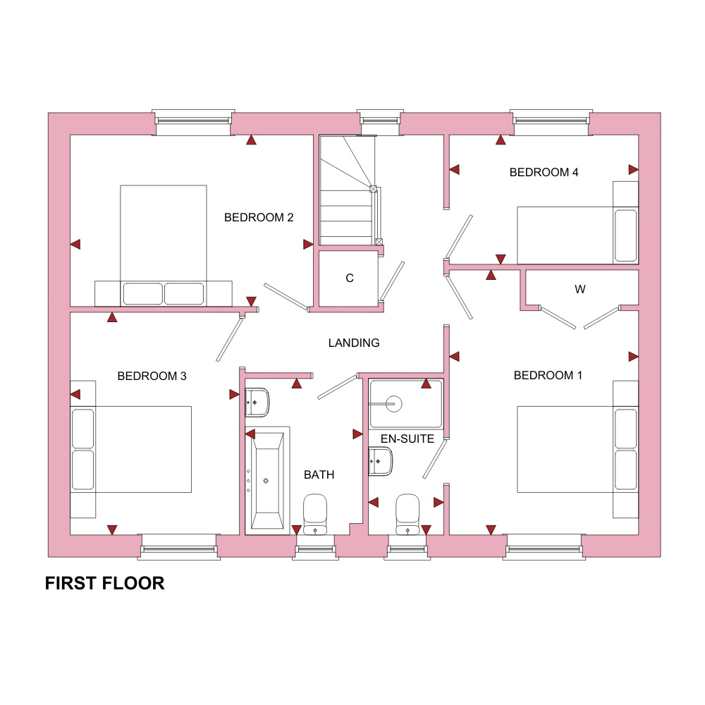 First Floor Floorplan