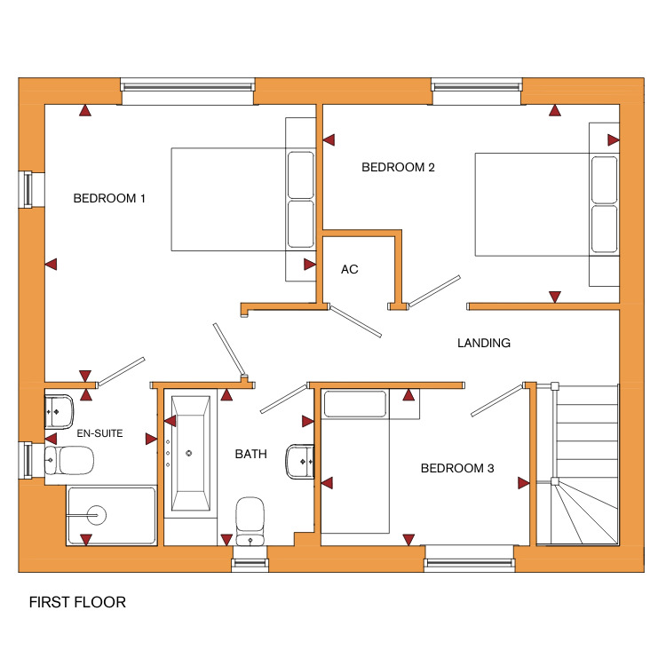 First Floor Floorplan