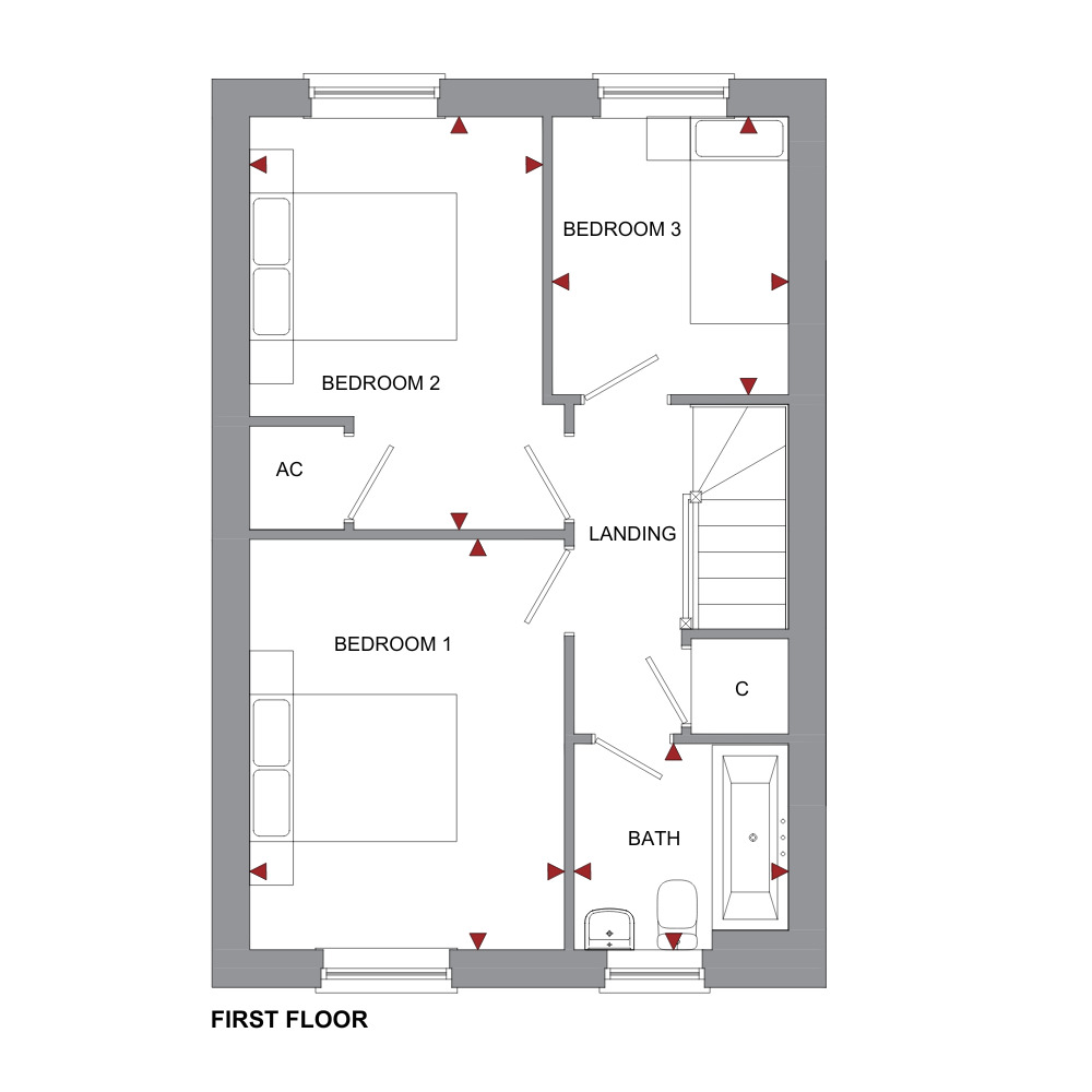 First Floor Floorplan
