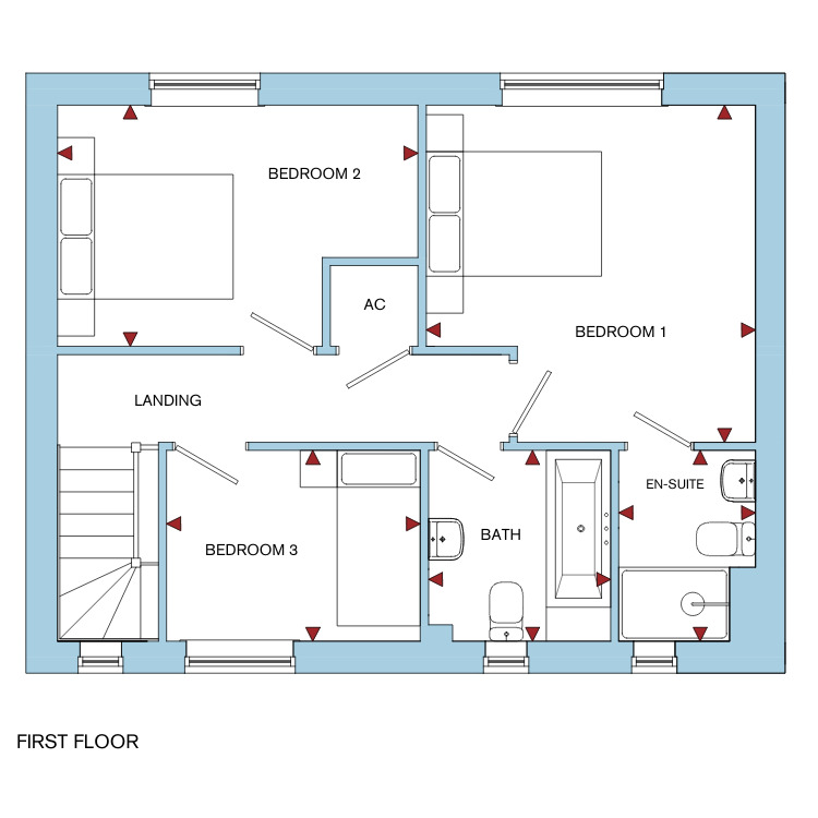 First Floor Floorplan