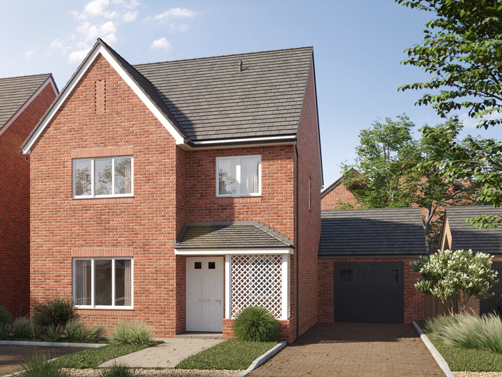 A shot of The Saxon house type