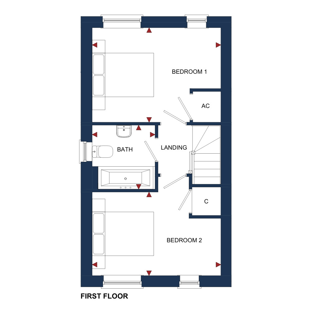 First Floor Floorplan